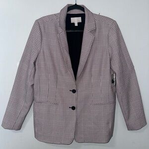 Chelsea28 Blazer in Purple and Black